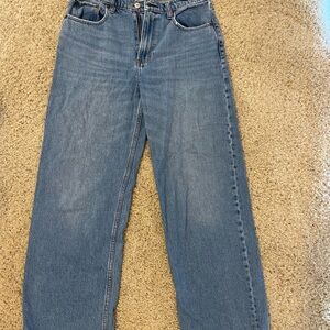 Abercrombie & Fitch Blue Straight Leg Jeans